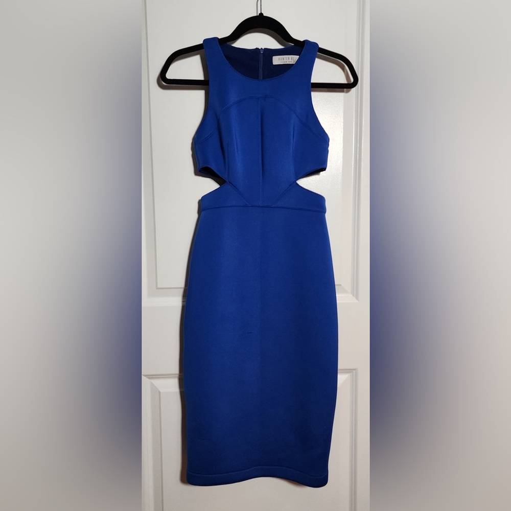 Hunter Bell Dress Size 2 Blue